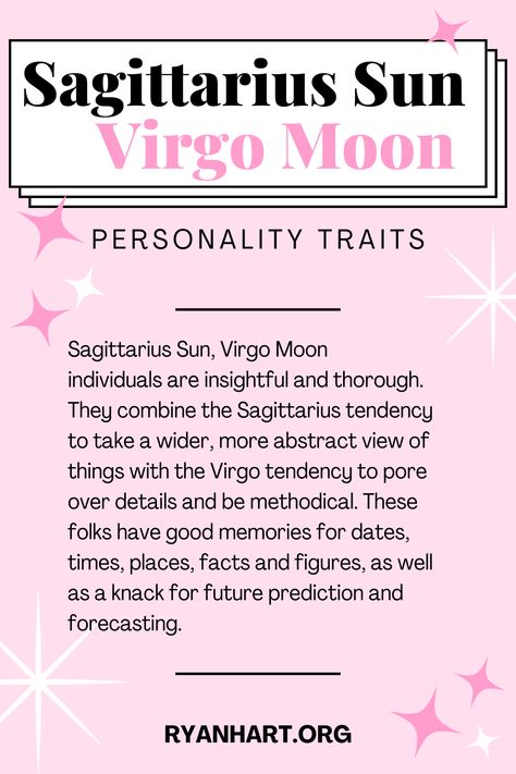 Sagittarius Sun Virgo Moon, Sagittarius And Virgo, Moon Personality, Moon Person, Sagittarius Sun, Sagittarius Season, Sagittarius Astrology, Sagittarius Moon, Reading Charts