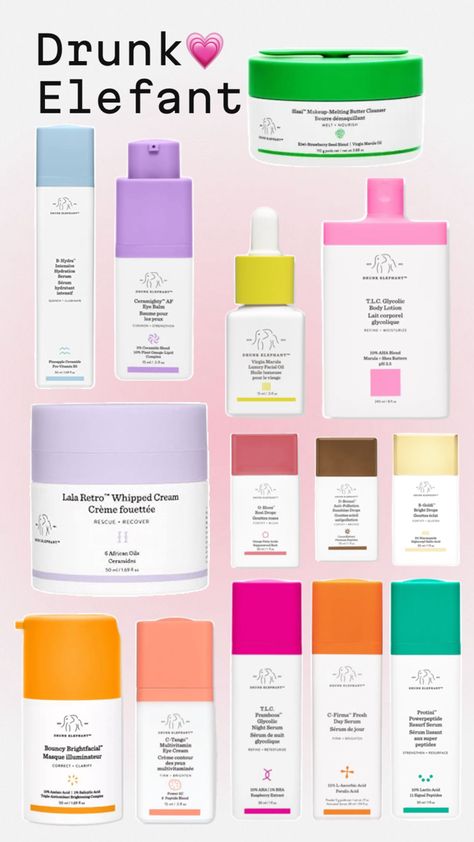 Drunk Elephant Skincare, Popular Skin Care Products, Sephora Skin Care, Firming Serum, Balm Dotcom, Pretty Skin Care, Skin Care Items, Pretty Skin, Skin Care Brands