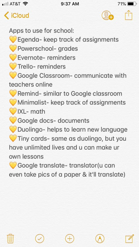 Apps To Help With School Work, School Apps Highschool Freshman, Apps For Good Grades, School Apps Middle, Apps For Reminders, How To Get Ur Grades Up, Helpful School Apps, Apps That Help With School English, Get Ur Life Together Checklist