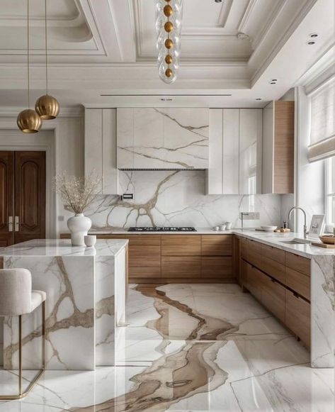 Kitchen Cabinet Inspiration, Dream Kitchens Design, Minimalist Kitchen Design, Kitchen Interior Design Modern, Modern Kitchen Cabinets, Luxury Kitchen Design, Kitchen Inspiration Design, Kitchen Furniture Design, Luxury Kitchens