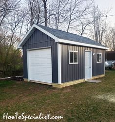 12x20 Shed, Diy Garage Plans, 12x24 Shed, 12x20 Shed Plans, 10x20 Shed, Shed Plans Free, Building Website, Garden Shed Plans, Easy Shed