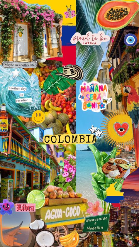 #myfirstshuffle #colombia Latino Aesthetic, Spanish Projects, Colombian Culture, Iphone Wallpaper Vsco, Top Places To Travel, Floral Wallpaper Iphone, Travel Inspiration Destinations, Colombia Travel, Cali Colombia