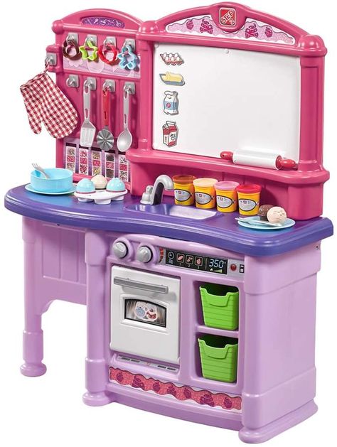 Step2 Create & Bake Kitchen. Great gift for kids #holiday #gifts #giftideasforkids #giftideas #afflink #holidayshopping Disney Princess Toys, Classroom Prizes, Princess Toys, Baby Doll Accessories, Barbie Toys, Pink Kitchen, Girl Toys, Baby Alive