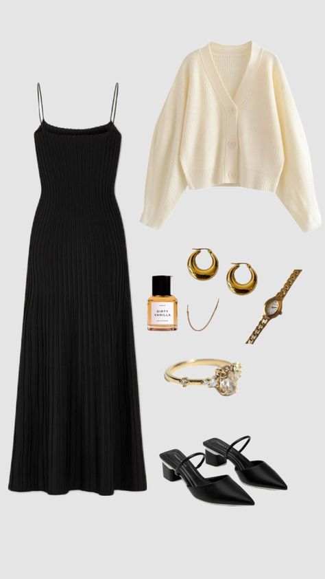 Fashion Mistakes, Black Dress, White, Black