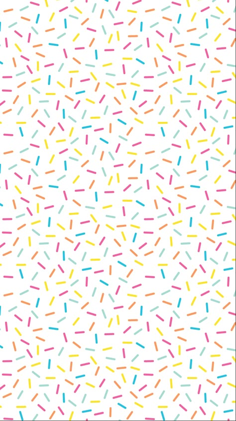 Sprinkle Wallpaper Iphone, Sprinkle Background Wallpapers, Sprinkles Background Wallpapers, Gabby Dollhouse Wallpaper, Gabbys Dollhouse Background, Wallpaper Candy Colors, Sprinkles Wallpaper Backgrounds, Sprinkle Drawing, Birthday Pattern Wallpaper