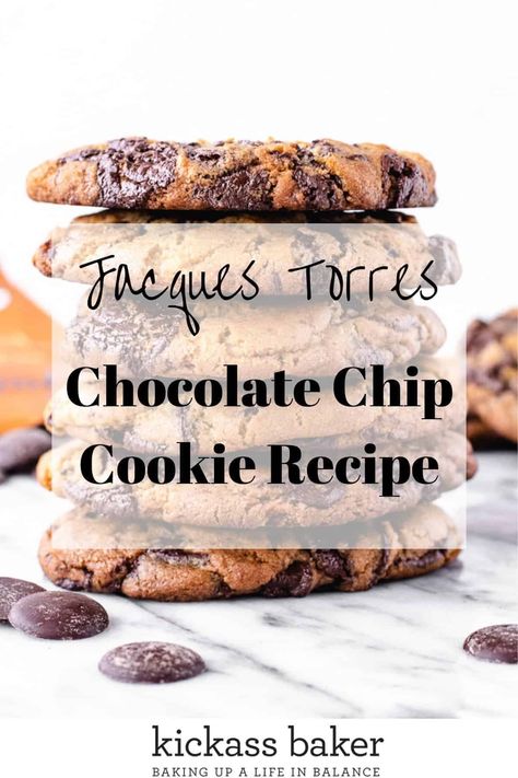 Jacques Torres Chocolate Chip Cookies, Jacques Torres Chocolate, Jacques Torres, Toffee Cookies, Nut Free Recipes, Chocolate Chip Cookie Recipe, Famous Recipe, Chocolate Marshmallows, Best Chocolate Chip Cookie