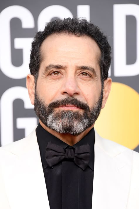 Who Gave Tony Shalhoub Permission to Look This Hot With a Beard? Monk Tv Show, Mr Monk, Adrian Monk, Tony Shalhoub, Beard Shapes, Golden Globes Red Carpet, Beautiful Portraits, Long Beards, Beard Styles For Men