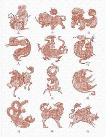 Chinese Zodiac：Folk Tradition, Connotation – Taikong Sky Chinese Zodiac Tattoo, Feng Shui Animals, Pig Zodiac, Rat Zodiac, Chinese Zodiac Rat, Rooster Tattoo, Rat Tattoo, Pig Tattoo, Dragon Snake