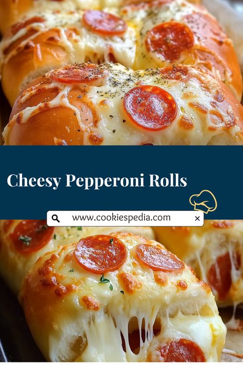 Looking for an easy recipe that's perfect for any party? These cheesy pepperoni rolls are packed with gooey mozzarella, savory pepperoni, and a golden crust. Simple to make and absolutely delicious, they’ll be the star of your gathering! 🧀🎉 #EasyRecipe #PartyFood #PepperoniRolls Cheesy Pepperoni Rolls, Crescent Roll Pepperoni Rolls, Pepperoni Cheese Rolls, Pepperoni Appetizers, Pepperoni Crescent Rolls, Easy Pepperoni Rolls, Eat Appetizers, Pepperoni Rolls Recipe, Freeze Pizza Dough