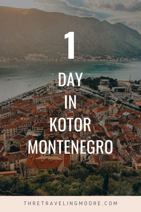 One Day in Kotor Montenegro Cruise Port Kotor Croatia, Cruise Greece, Kotor Montenegro Aesthetic, Bay Of Kotor Montenegro, Things To Do In Kotor Montenegro, Tivat Montenegro, Kotor Old Town, Montenegro Kotor, Viking Ocean Cruise