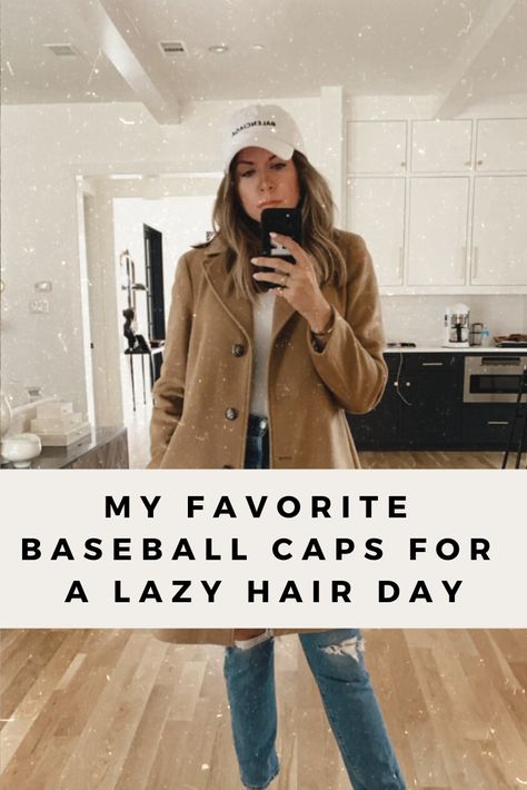 My Favorite Baseball Caps for a Lazy Hair Day | The Teacher Diva: a Dallas Fashion Blog  #baseballcaps #lazyhairday Summer Outfit With Baseball Hat, Casual Baseball Cap Outfit Winter, Baseball Cap Women’s Outfit, Summer Outfits With Baseball Hats, Baseball Hat Outfits For Women, Baseball Hat Outfit Winter, Outfit With Baseball Hat, How To Wear A Baseball Hat, Baseball Cap Outfit Winter