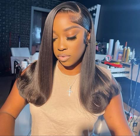 Baby Makeup, Barbie Hairstyle, Frontal Wig Hairstyles, Birthday Hairstyles, Gorgeous Hairstyles, Beautiful Hairstyle, Long Hairstyle, Quick Weave Hairstyles, Hair Volume