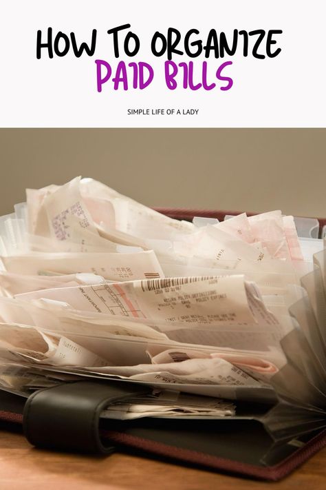 how to organize paid bills How To Organize Mail And Bills, Bills Organization Ideas, Bills Organization, Makeup Organization Bathroom, Organization Ideas For The Home, Simple Organization, Magazine File Holders, Organization Systems, Garage Organization Diy