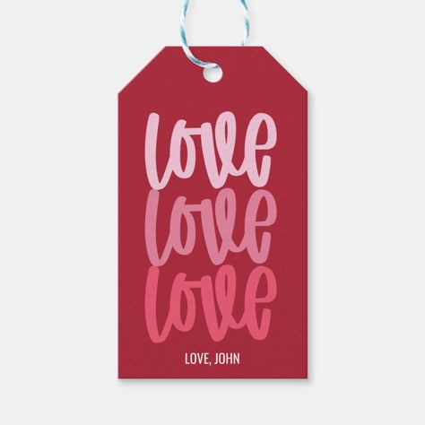 Valentines Tags, Valentine Gift Tags, Love Tag, Gift Tag Template, Valentine Coloring, Valentine Tags, Tag Template, Valentine Fun, Love Valentines