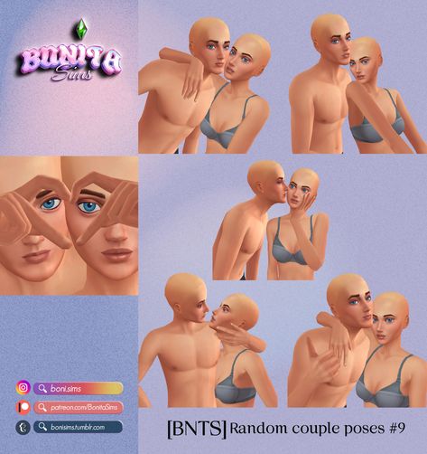 Sims 4 Mobile, Pose Pack Sims 4, Sims 4 Couple, Sims4 Poses, Sims 4 Couple Poses, Sims Stories, 4 Best Friends, Poses Sims 4, Ts4 Poses