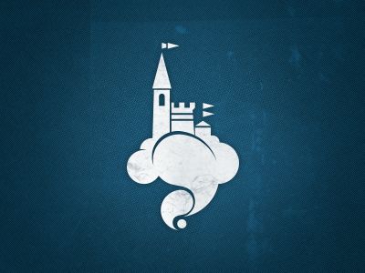 Een sprookjes-gevoel, dat krijg ik hiervan. Weer erg simpele vormen die samen een sterk geheel zijn. Die eenvoud zou ik zelf ook graag onder de knie krijgen. Cloud Logo Design, Cloud Castle, Castle In The Clouds, Sky Logo, Cloud Logo, Illustration Design Graphique, Giants Logo, Logo Cloud, Inspiration Logo Design