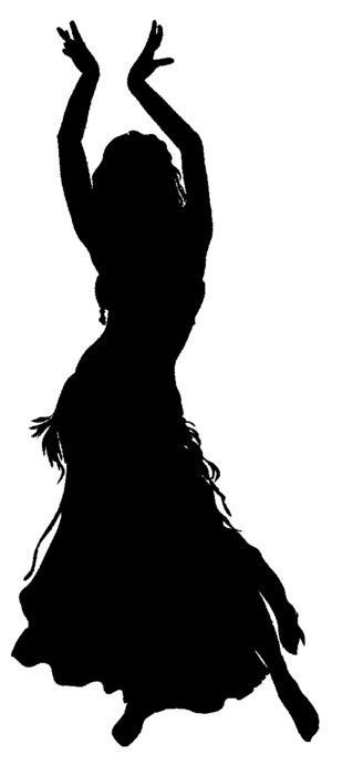 Dance Silhouette, Belly Dancing Classes, Silhouette Stencil, Belly Dance Costumes, Dance Art, Silhouette Art, Belly Dancers, Digital Stamps, Belly Dance