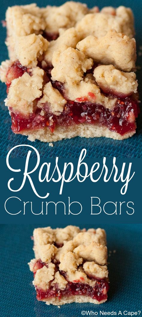 Raspberry Crumb Bars, Raspberry Recipes Dessert, Raspberry Crumble Bars, Raspberry Crumble, Crumb Bars, Raspberry Desserts, Raspberry Recipes, Torte Cupcake, Dessert Aux Fruits