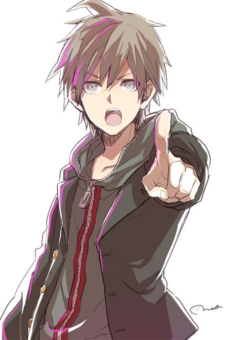 Naegi Naegi Makoto, Art Manga, Anime People, Manga Boy, Manga Characters, I Love Anime, Drawing Tutorials, Fanarts Anime