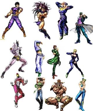 Jojo Poses, Funny Group Photos, Jojo Pose, Jojo Fashion, Jojo's Bizarre Adventure Characters, Gesture Drawing Poses, Jojo Stands, Chinese Cartoon, Jojo's Bizarre Adventure Anime