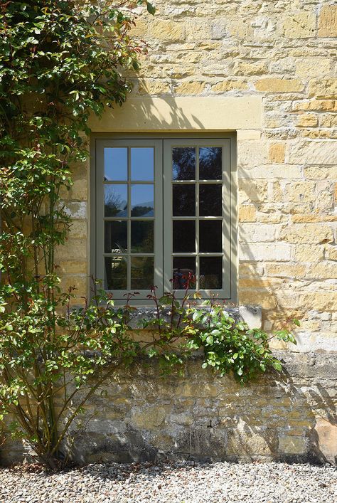 Listed Cottage Flush Casement Windows | Gloucestershire Casement Windows Exterior, Barn Conversion Exterior, Flush Casement Windows, French Casement Windows, Barn Windows, Cotswold House, Cottage Windows, Cottage Exteriors, Traditional Windows