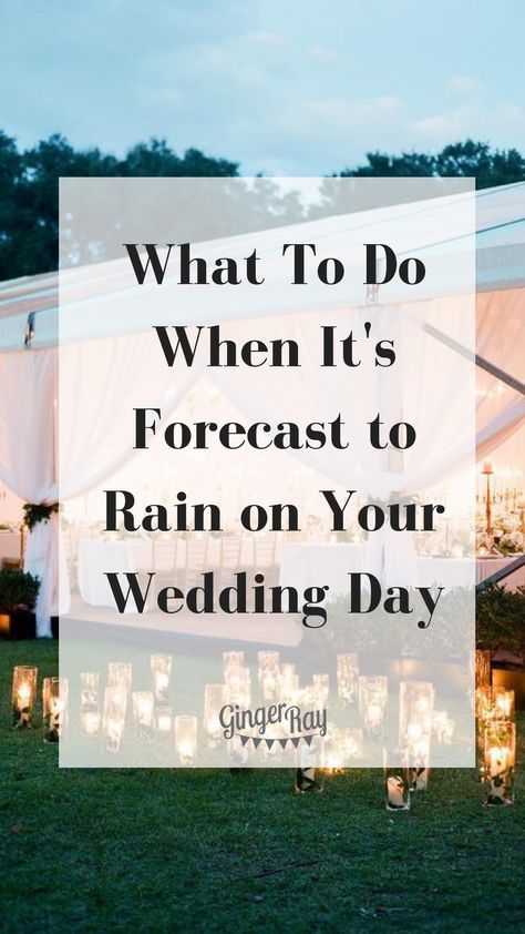 Rain At Wedding, Raining On Wedding Day, Rainy Day Wedding Ideas, Outdoor Rain Wedding, Backyard Wedding Rain Plan, Outdoor Wedding Rain Plan, Rainy Outdoor Wedding, Outdoor Wedding Rain, Rainy Wedding Ideas