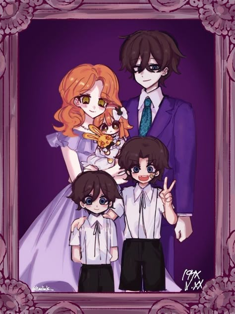 Hadink39 Fnaf, Mrs Afton Fanart, Clara Afton Fanart, Afton Family Fanart, Gacha Afton, Fnaf Jumpscares, Elizabeth Afton, Fnaf Book, Fnaf Baby