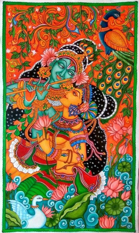 Home / Twitter Mysore Painting, Indian Traditional Paintings, Indian Miniature, Rama Krishna, Mural Art Design, Mural Paintings, Dancer Painting, Kalamkari Painting, Kerala Mural Painting