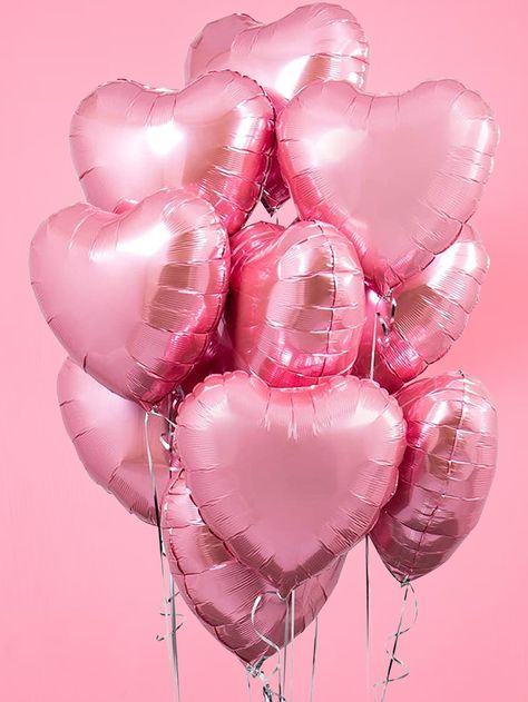 Pink Heart Balloons, Pink Birthday Decorations, Heart Shaped Balloons, Light Pink Heart, Bubblegum Balloons, Pink Party Decorations, Valentines Balloons, Kids Christmas Outfits, Balloon Kit