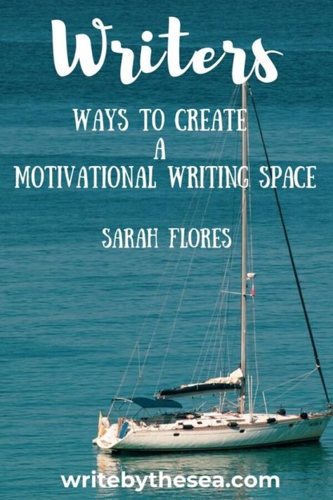 Your Writer's Office - 5 Ways to Create a Motivational Writing Space - Law of Attraction for Writers Writing Space Inspiration, Writer's Office, Do Not Enter Sign, Writing Room, Keep Writing, Write Every Day, Writing Goals, Rooms Ideas, Writing Space