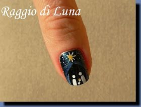 Raggio di Luna Nails: Christmas Nativity Nativity Nails Designs, Christmas Manicures, Artsy Nails, Christmas Nail Art Easy, Christmas Manicure, Christmas Gel Nails, Nail Designs Valentines, Cute Nail Art Designs, Nail Design Inspiration