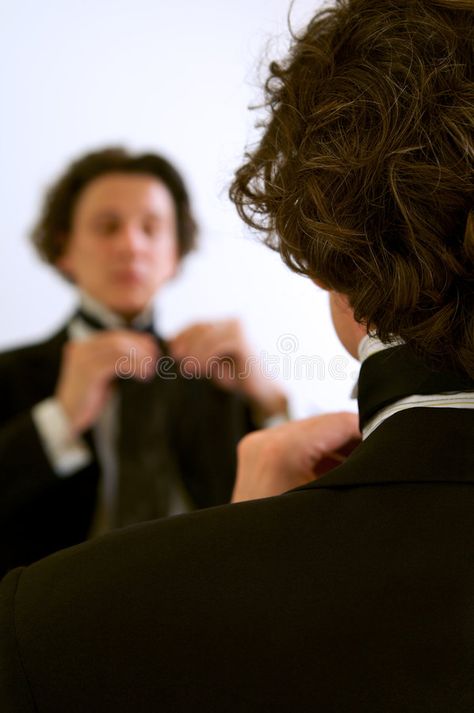 Man Adjusting Tie, Man In Front Of Mirror, Man Looking In Mirror, Dance Photoshoot, 50 Year Old Men, Draw Reference, Dance Photo Shoot, Mirror Photography, Matric Dance