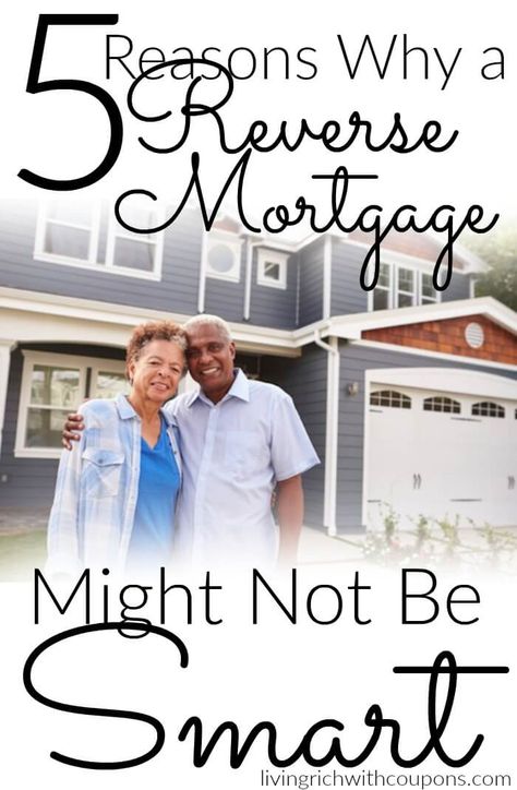 5 Reasons Why a Reverse Mortgage May Not Be a Good Retirement Strategy for You Reverse Mortgage Info, Mortgage Humor, Estate Planning Checklist, Mortgage Approval, Mortgage Marketing, Retirement Strategies, Mortgage Advice, Mortgage Process, Mortgage Loan Officer