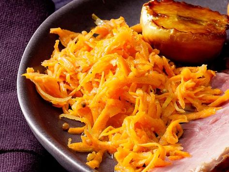 Get Carrot Relish Recipe from Food Network Cuisinart Food Processor Recipes, Carrot Relish, Winter Side Dishes, Relish Recipe, Potluck Side Dishes, Cuisinart Food Processor, Relish Recipes, Tv Network, Steamed Vegetables