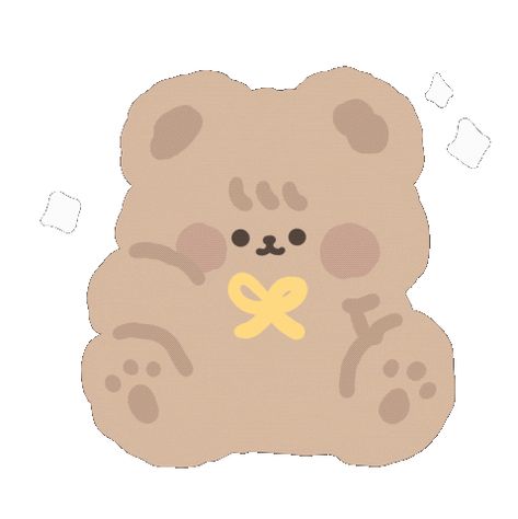 Teddy Bear Love Sticker for iOS & Android | GIPHY Teddy Bear, Gif, Yellow