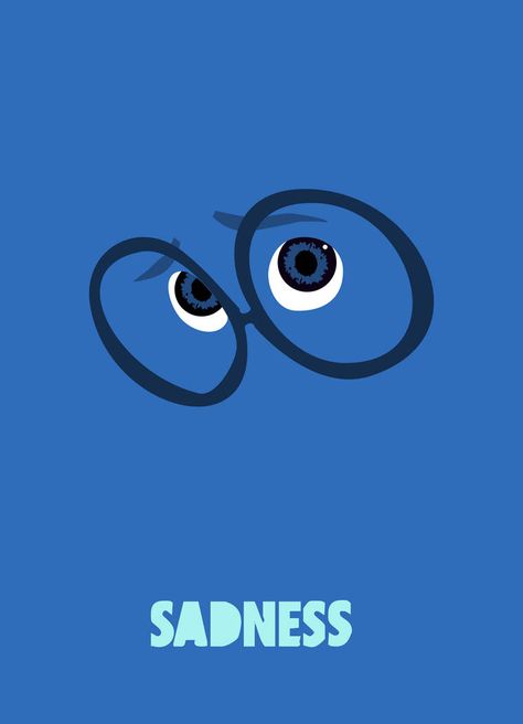 Inside Out of Sadness by CubedMEDIA on DeviantArt Inside Out Emotions, Striped Sweaters, Disney Movie Posters, Women Turtleneck, Disney Inside Out, Posca Art, Mindy Kaling, Funny Iphone Wallpaper, Disney Addict