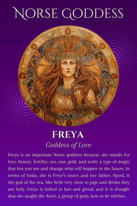 Slavic Gods And Goddesses, Lady Freyja, Norse Goddesses, Norse Deities, Norse Goddess Of Love, Goddess Freya, Slavic Goddess, Freya Goddess, Goddess Of Fertility