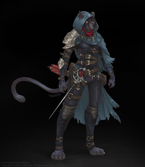 Tabaxi Female Ranger, Tabaxi Rogue Female, Black Tabaxi Female, Dnd Tabaxi Rogue, Black Tabaxi Rogue, Dnd Tabaxi Female, Black Tabaxi, Tabaxi Ranger, Tabaxi Female