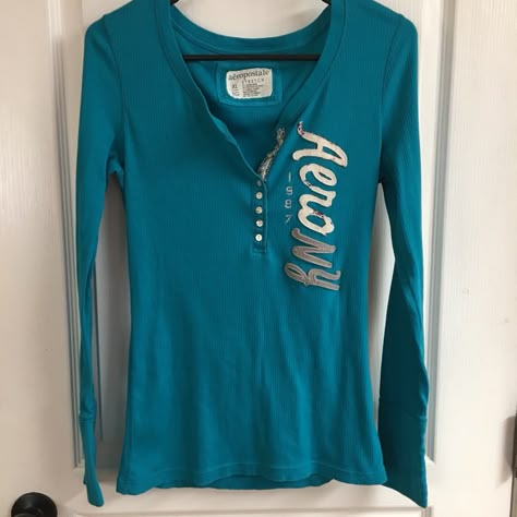 Aeropostale Stretch Shirt Size: Xl Color: Blue Condition: Like New Without Tags Open To Offers On All Items And Bundles Find My Clothing Style, Aeropostale Outfits, Thrift Store Clothes, Clothes Back To School, Hollister Clothes, Sublimation Ideas Projects, Clothes Stickers, Sublimation Ideas Projects Inspiration, 2000s Clothes