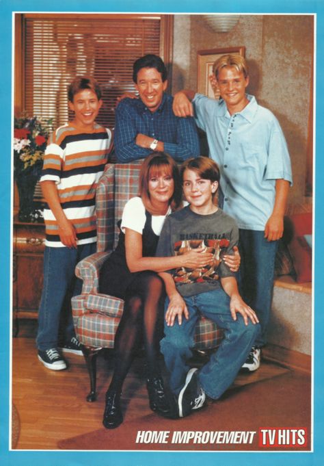 Home Improvment #homeimprovementactor, #homeimprovementtvshow, Patricia Richardson Home Improvement, Brad Pitt Leonardo Dicaprio, 90s Posters, Patricia Richardson, 2000s Memories, Jill Taylor, Alison King, Party Of Five, Jonathan Taylor Thomas