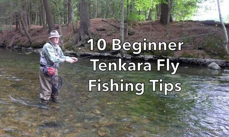 Beginner Fly Tying, Tenkara Fishing, Fly Fishing Knots, Fly Fishing For Beginners, Tenkara Fly, Steelhead Fishing, Trout Fishing Tips, Old Fisherman, Fly Fishing Tips