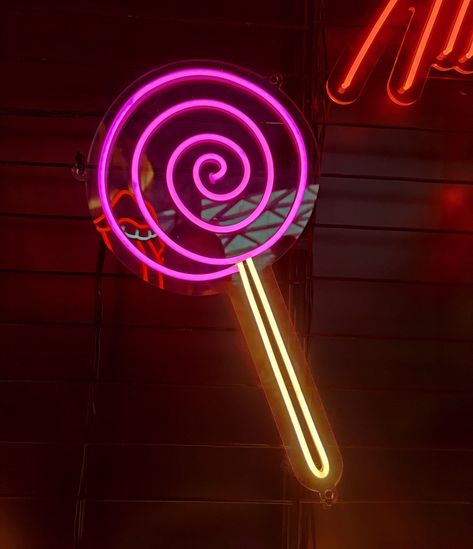 Candy neon sign, Lollipop neon sign, Sweets neon sign, Lollipop led sign, Candy shop light sign, Candy led sign, Dessert neon sign #gold #barbershopphotography Esthetician Spa, Art Logos, Salon Signs, Beautiful Logos Design, Online Logo Design, Secret Crush, Beautiful Logos, Shop Light, Light Sign