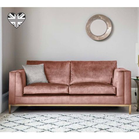 Saturday Soirée Sofa Bed In Rosewood Pink Peach Sofa, French Style Bed, Color Sofa, Painted Beds, Rustic Furniture Diy, French Sofa, Toddler Table And Chairs, French Bed, French Bedroom