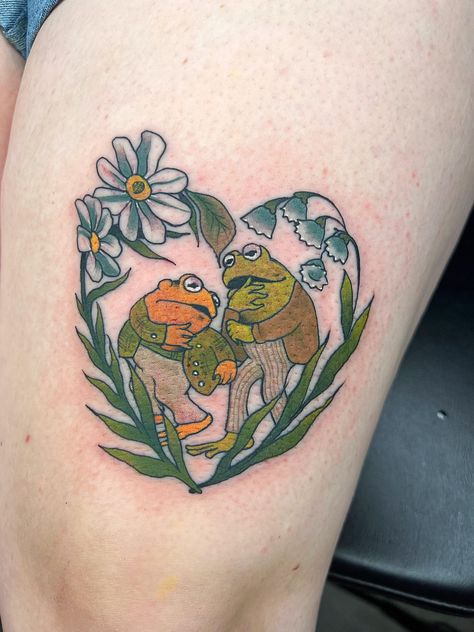 Toad Tattoos, Army Tattoos, Cactus Tattoo, Matching Tattoo, Time Tattoos, Frog And Toad, Little Tattoos, Matching Tattoos, S Tattoo