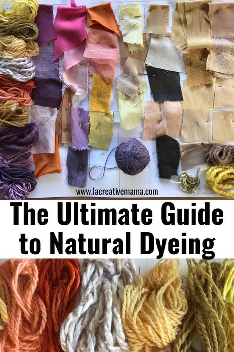 Diy Natural Dyes For Fabric, Natural Dye Mordant, Using Flowers To Dye Fabric, Wool To Yarn, Dye Wool Yarn, How To Dye Clothes Naturally, How To Dye Fabric Naturally, Dyeing Yarn With Natural Dyes, Natural Clothing Dye Diy