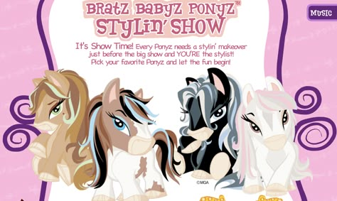 Nostalgic Online Games, Bratz Game, Bratz Ponyz, Games To Play With Kids, 2010s Nostalgia, Nostalgia Core, Childhood Memories 2000, 2000s Nostalgia, Childhood Games