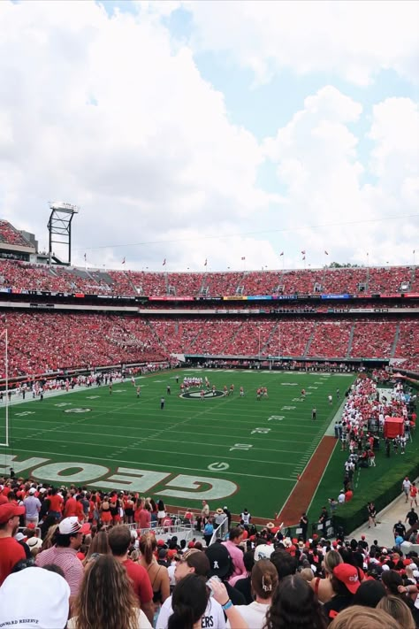 game day, sanford stadium, UGA football, UGA footall stadium, college football, SEC, university of georgia, athens georgia, classic city, uga gameday, college gamedays, college football saturdays Sanford Stadium University Of Georgia, University Of North Georgia, College Football Stadiums, Uga College Aesthetic, Athens Georgia Aesthetic, University Of Georgia Aesthetic, Uga Aesthetic, Vision Board College, Uga Game Day