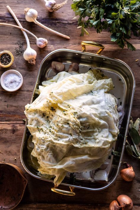 Herb and Butter Roasted Turkey with White Wine Pan Gravy | halfbakedharvest.com #turkey #thanksgiving Turkey Half Baked Harvest, Herb And Butter Roasted Turkey, Butter Roasted Turkey, Pan Gravy, Chocolate Chip Pecan Cookies, Mom Recipes, Turkey Broth, Traditional Thanksgiving, Dish Warmer