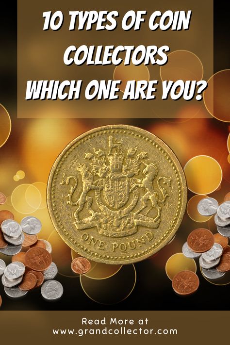 In the coin collecting world, there are so many types of coin collectors! Find out more about them in my article! Tub Cleaning, Currency Collection, Saving Coins, Buy Coins, Old Coins Worth Money, Coins Worth Money, One Pound, Coin Worth, Coin Collection