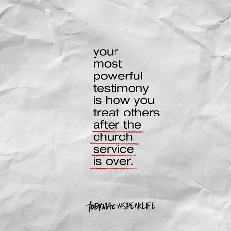 Treat Others Quotes, Serve Others Quotes, Testimony Quotes, Tobymac Speak Life, Church Memes, Mom Motivation, Comforting Bible Verses, Bible Quotes Wallpaper, Speak Life